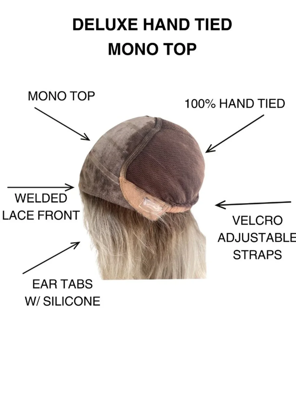 Gardeaux Human Hair Wig